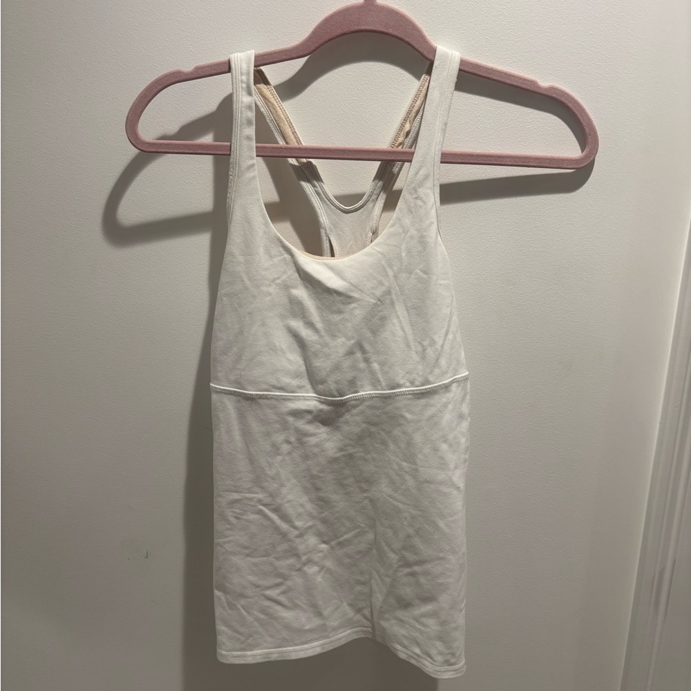 lululemon athletica White Tank Top
